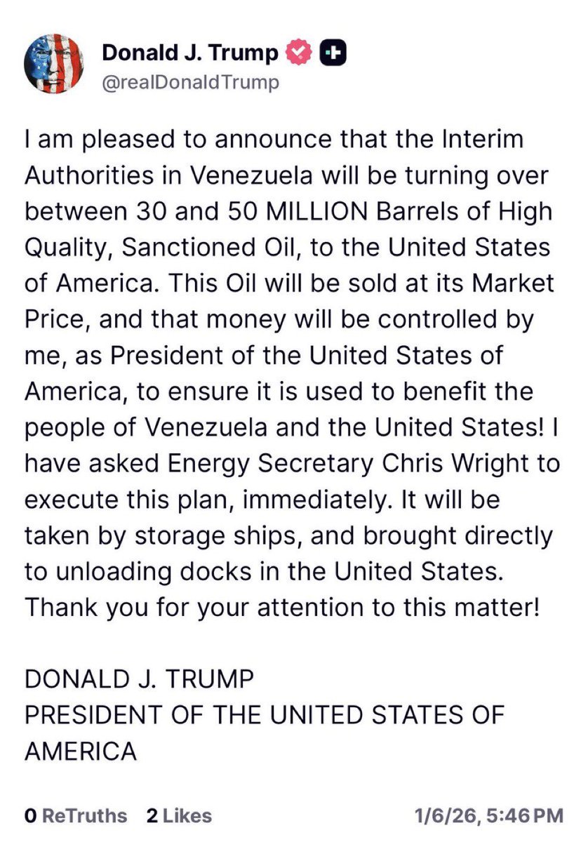 Rep_Stansbury's tweet image. Hi—Congress again. Yeah, this ⬇️ is ALSO not legal. And, it’s in the Constitution—that Congress holds the power of the purse and the authority to raise and allocate revenue. 

Thank you for your attention to this matter (once again).