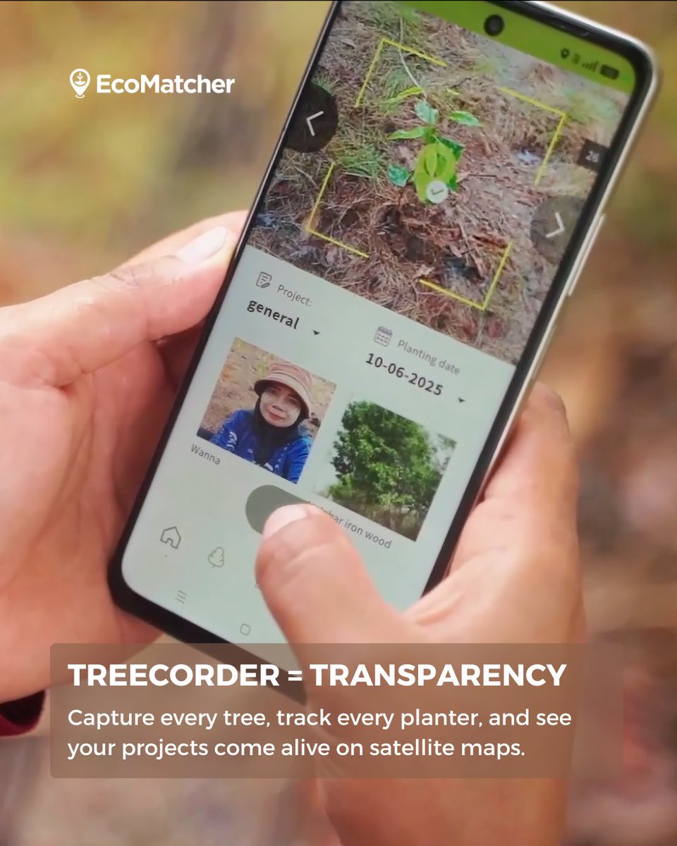 EcoMatcher's tweet photo. Licensing EcoMatcher: Transparency for Mass Tree‑Planting Projects.

Bring full transparency and insights to your own or outsourced tree‑planting initiatives. 

Learn more: https://t.co/iHmBPlMLBl.

#EcoMatcher #TreeCorder #Transparency #GreenTech #TreeTech https://t.co/TsGu35Htiw