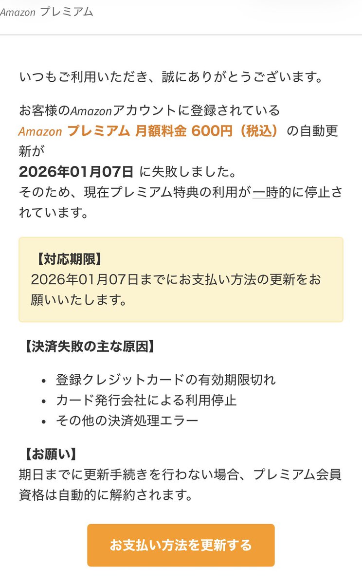 Sera出品 ⚠️画像ご確認お願いします これってAmazonの詐欺メールか？