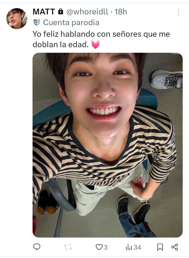 aiqimawi's tweet image. Ayúdenme a reportar la cuenta de este enfermo @whoreidll

@foolqats te recuerdo que Keonho tiene 16 años, no puedes esperar a que mínimo sea mayor de edad, o es muy urgente usarlo ahora?