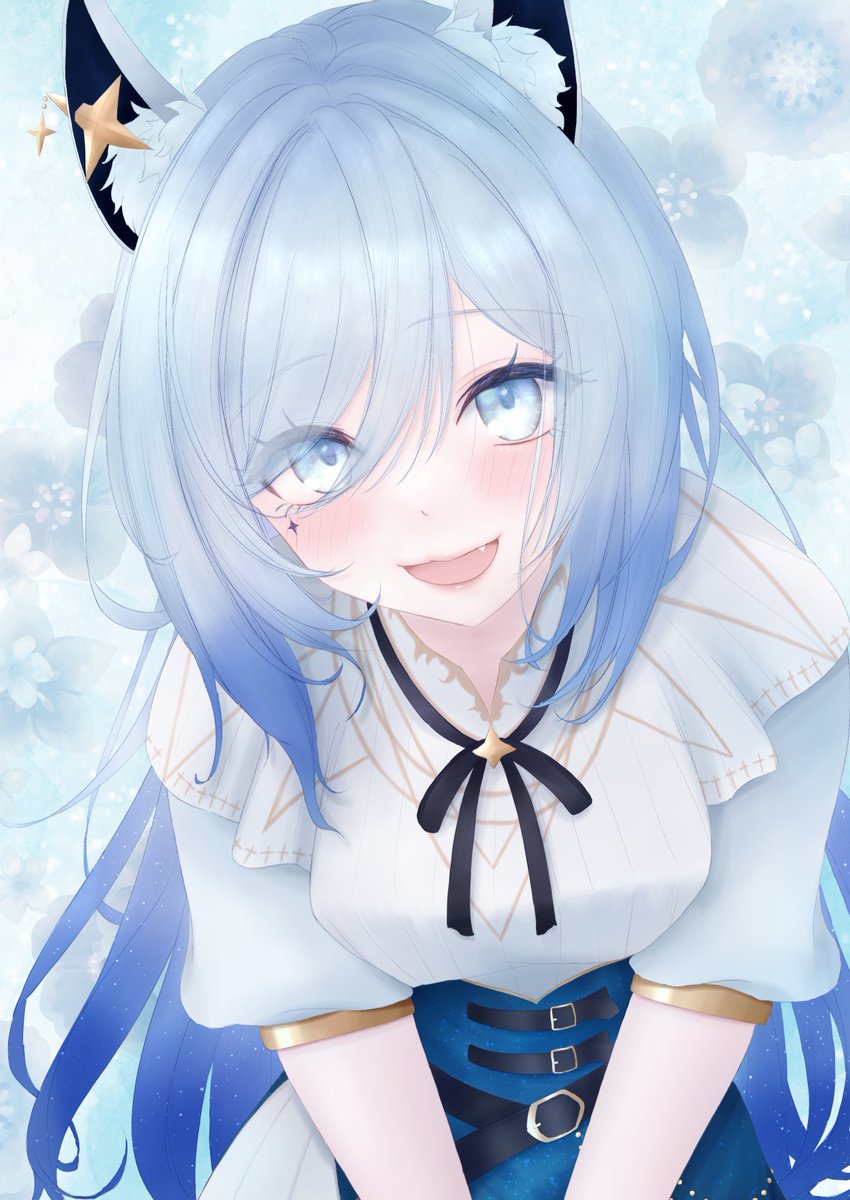 最近教えてもらってからよく歌を聴いて元気もらってます
水瀬ちゃんとっても可愛いし、綺麗な歌声と元気いっぱいなトークがとっても素敵
 #なぎんこ画廊