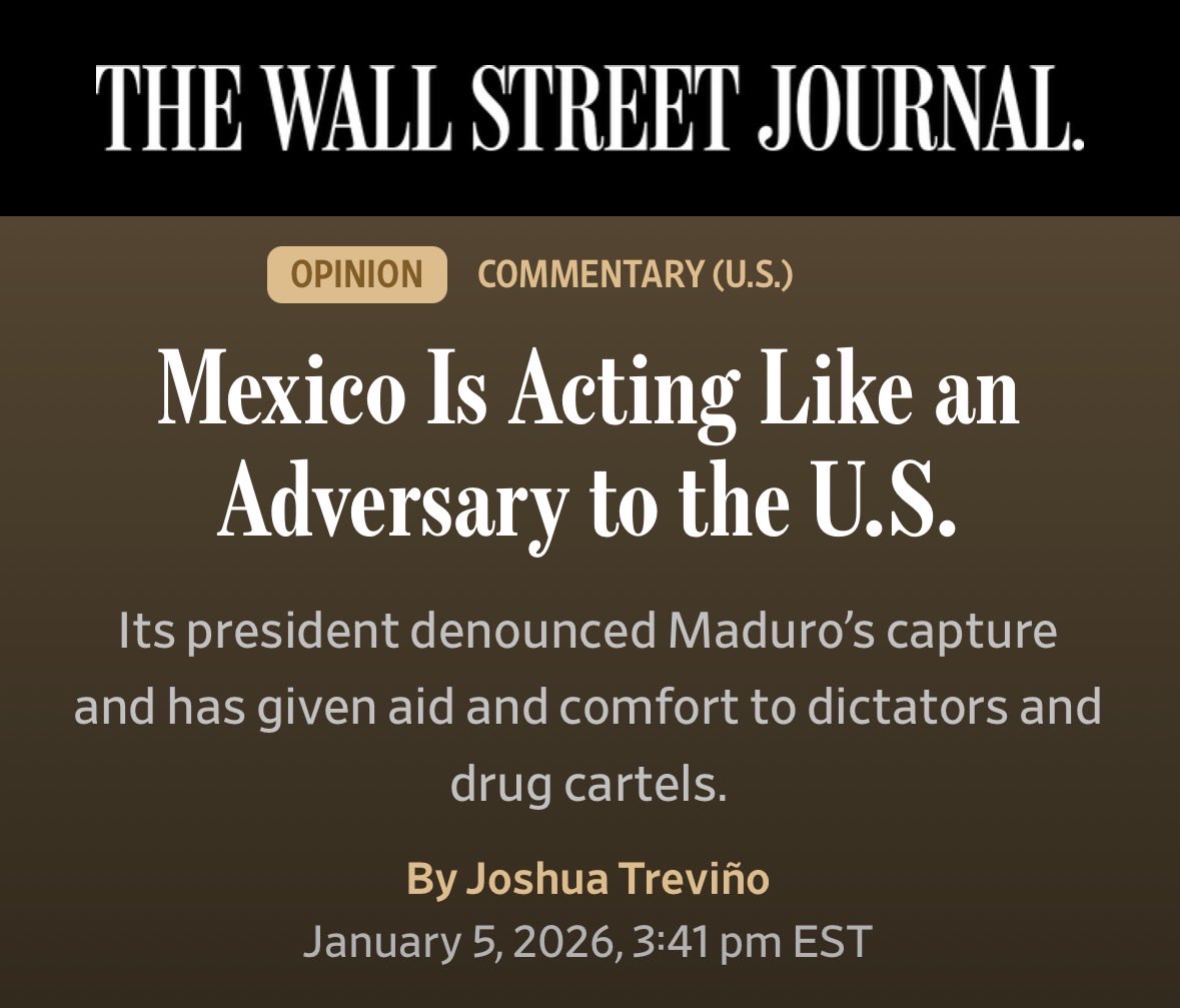 Alexander_Avina's tweet image. “Then there is the long-running pattern of Mexican intervention in the U.S.” 

the what?
