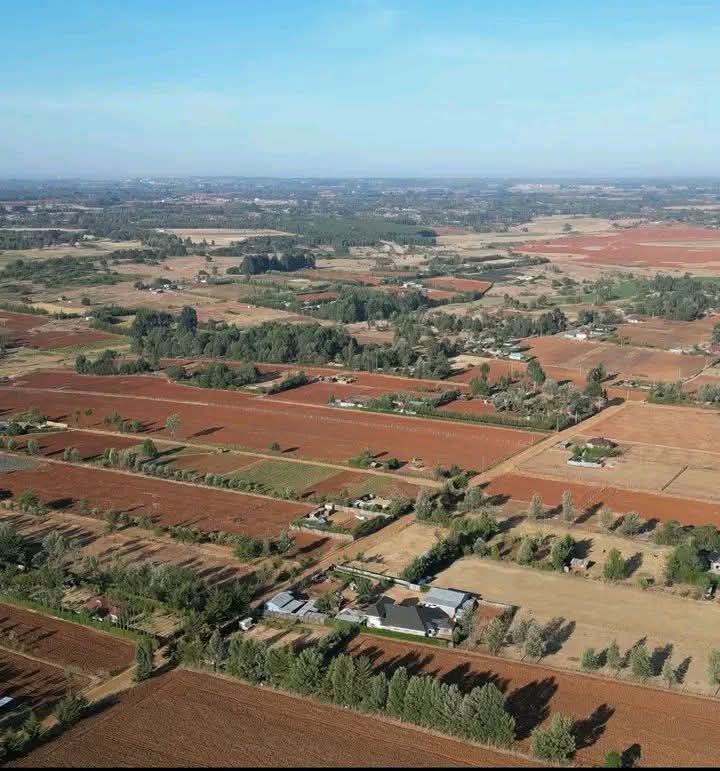 Aerial view of the Kapkoin-Kapkulunga village, Sergoit, Moiben. Good morning Mama Africa!