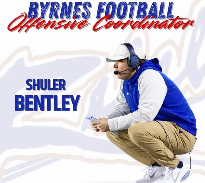 ByrnesFootball's tweet image. Welcome back, Coach Bentley!
#YellR