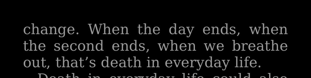 _ShivHappens's tweet photo. We experience death in the form of change https://t.co/7ghmxNP3LK