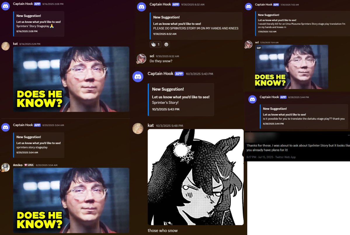 Tracen Subs tweet media