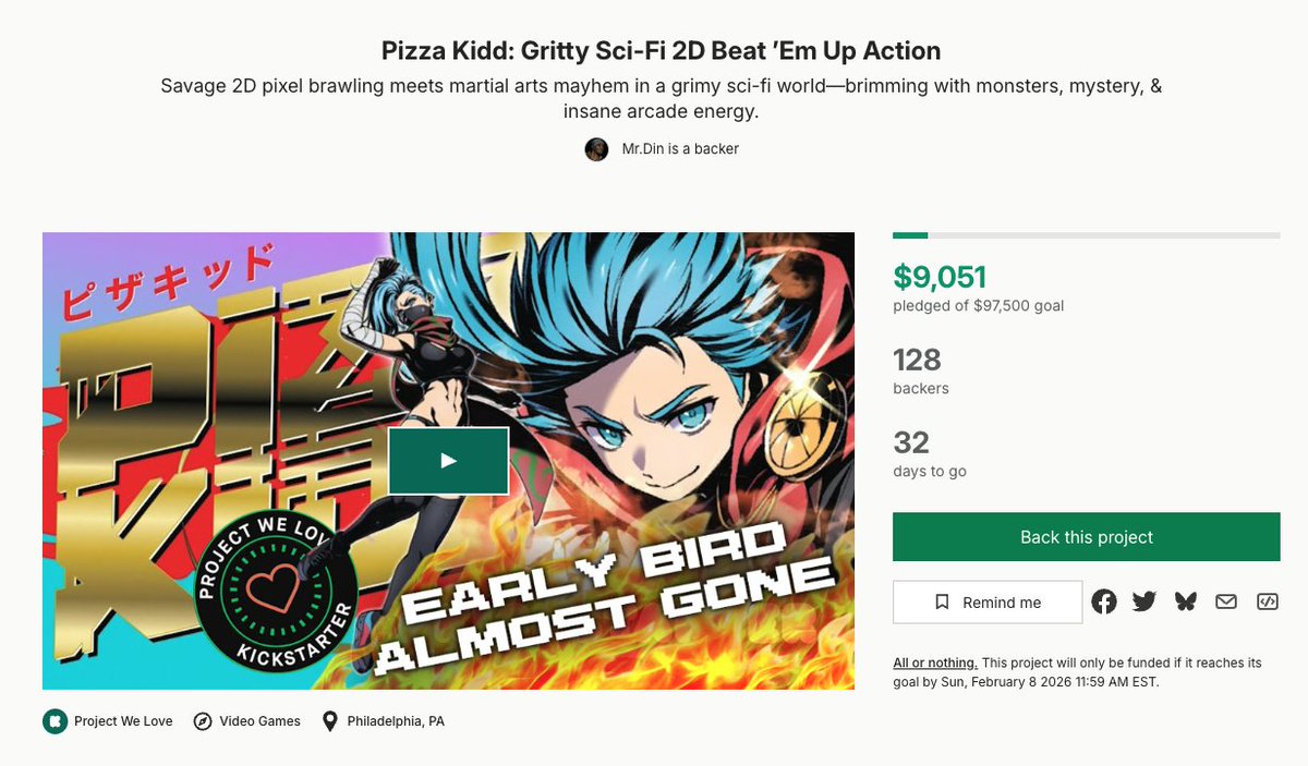 PIZZA KIDD 🍕 Kickstarter JUNE! tweet media