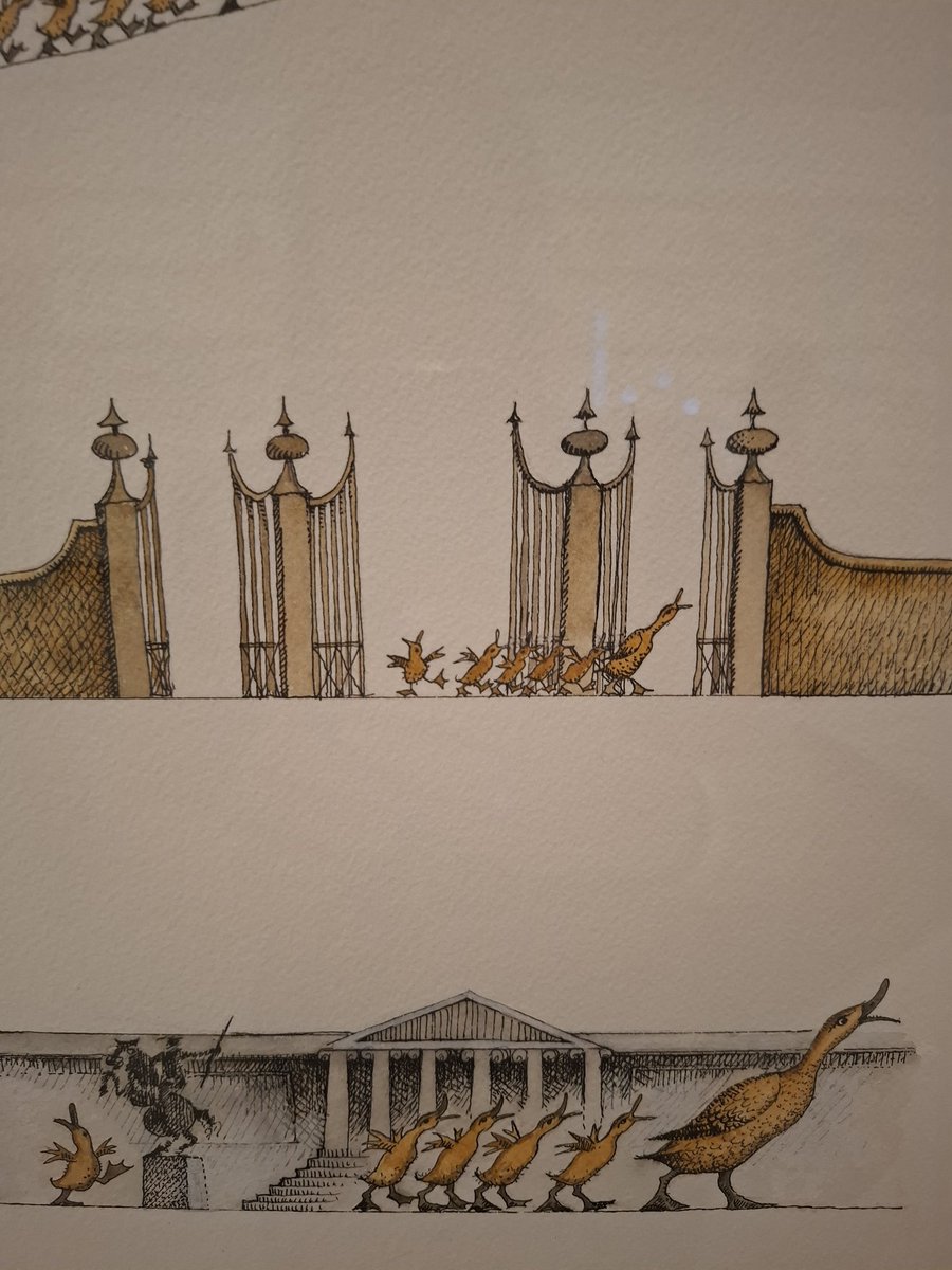 KatjaHeath's tweet photo. I have a soft spot for children's books. I had a wonderful time at Pamela Allen's exhibition at the State Library of NSW, and especially liked her images of Sydney. https://t.co/anuGdS5HIp