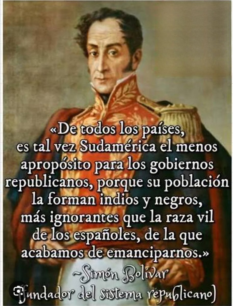 Mi frase de Bolivar.