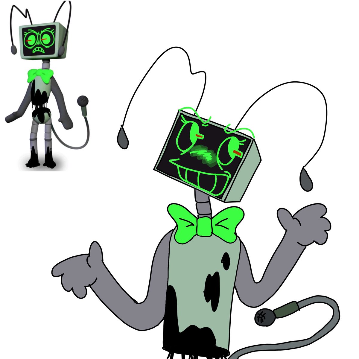 juniorpegger's tweet photo. twisted vee.. i may be drawing twisted vee x twisted shelly uhhh

#dandysworldfanart #veedandysworld https://t.co/CEqC0i04Jk