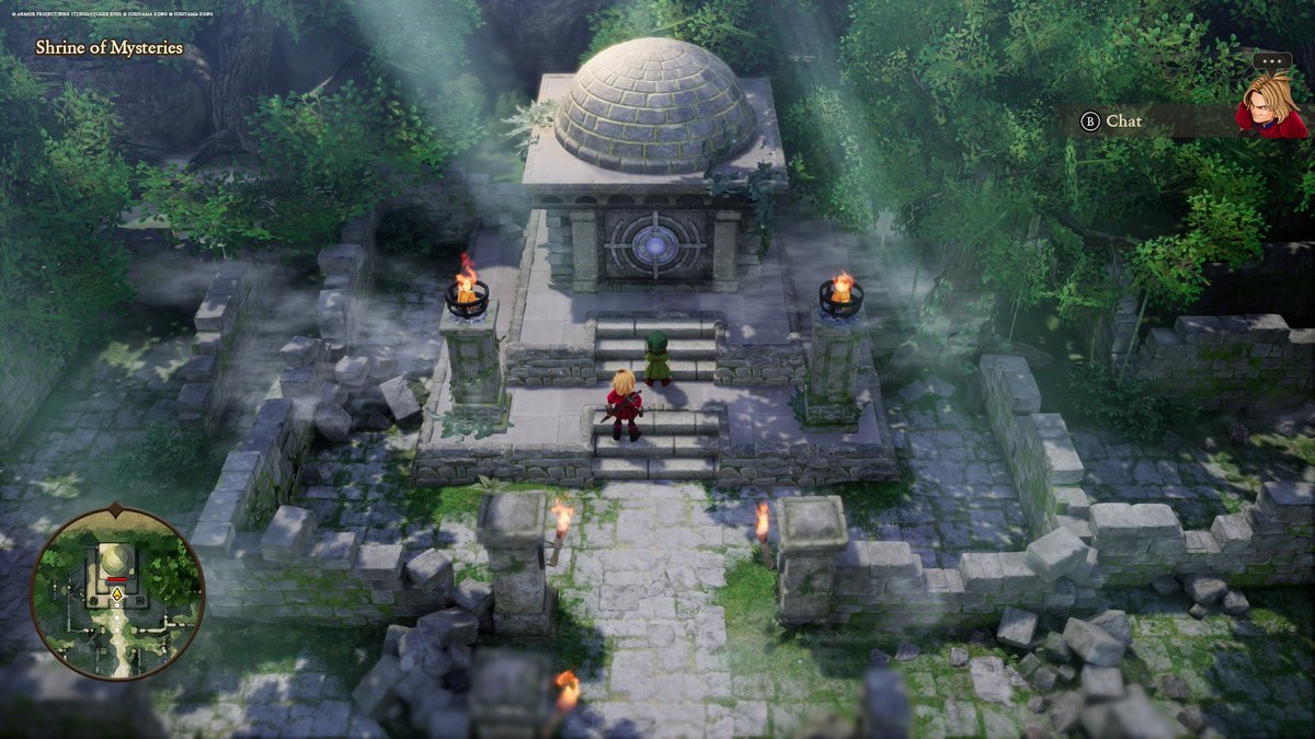 JayDotPSD's tweet photo. Ill wait for the full release so im not going to play too much of the demo, but damn it looks good.  #DQ7R #DragonQuestVII #Switch2 https://t.co/T7enJrOYHS