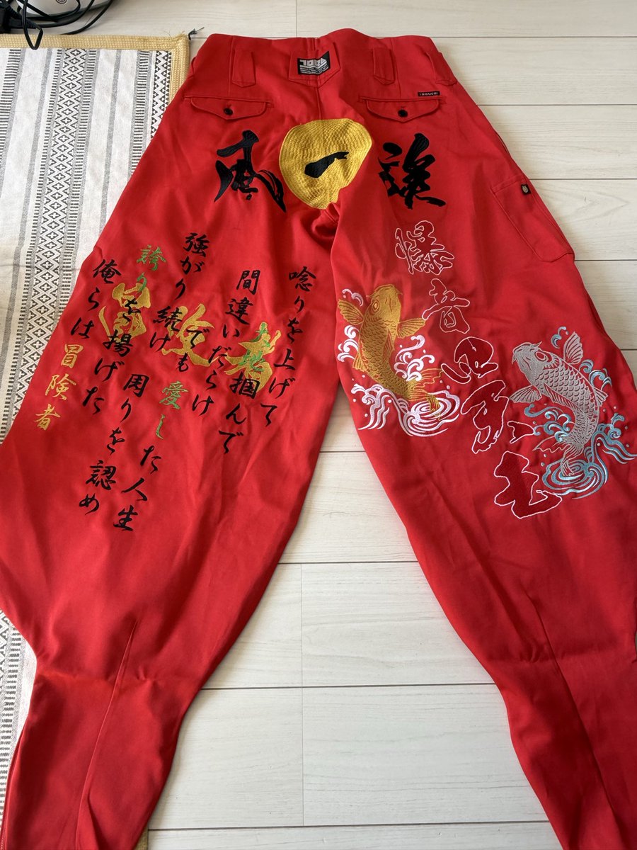 湘南乃風等 刺繍屋 ニッカ 特攻服に刺繍します。 (@Bzj69epsdt48710