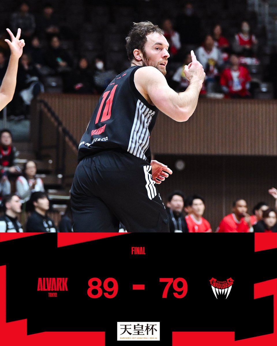 𝐅𝐈𝐍𝐀𝐋. アルバルク東京 89-79 富山グラウジーズ 試合中盤に主導権