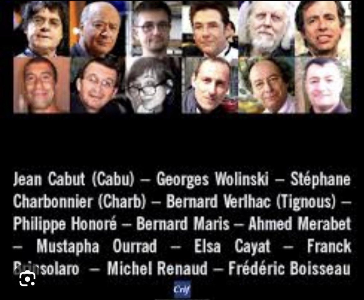 Le 7 janvier 2015, une attaque terroriste islamiste a été perpétrée contre le journal #CharlieHebdo et contre un #policier. 

Le bilan victimaire de cette attaque est de 12 personnes tuées et de nombreux blessés. 

N'oublions pas les victimes et les familles endeuillées🙏 🖤❣️🙏
