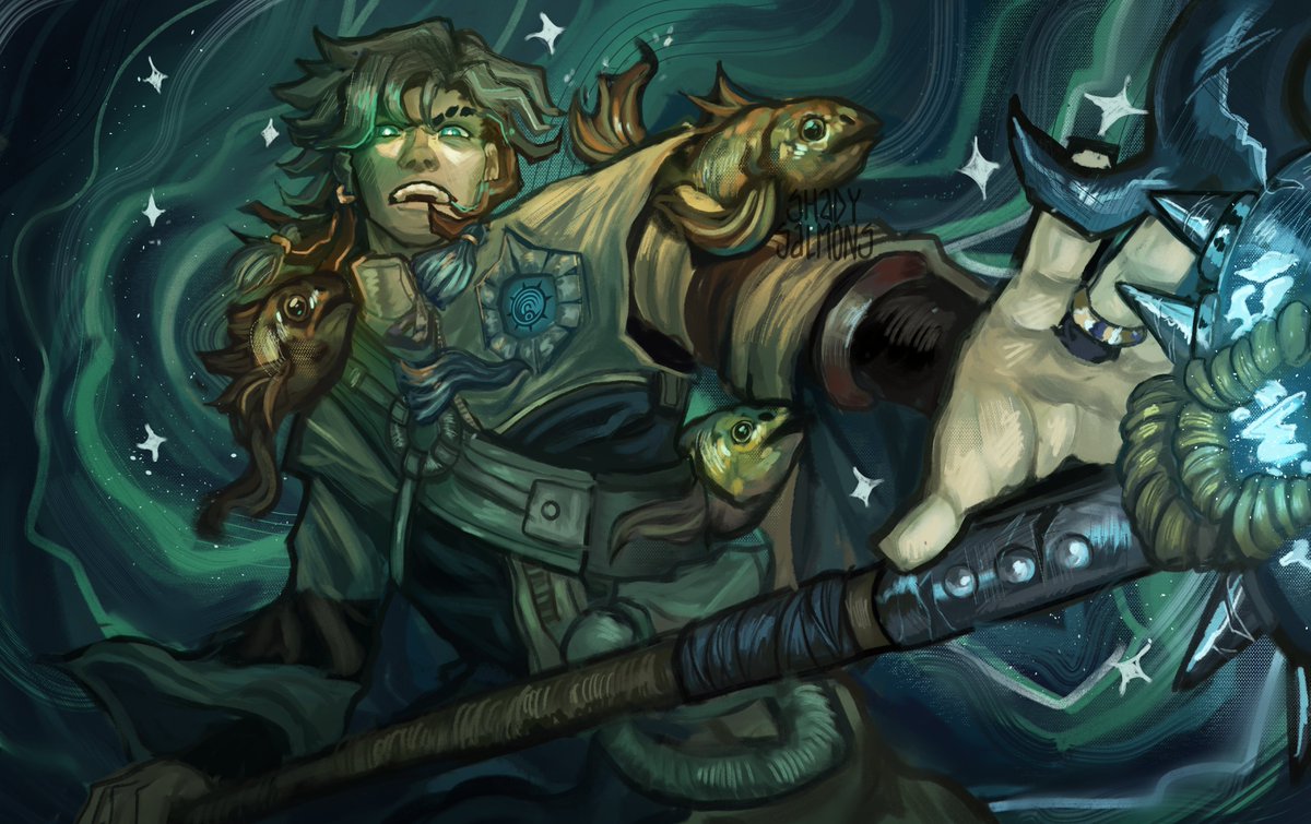 SHADYCRYPTID's tweet image. reckoner 
#gachiart