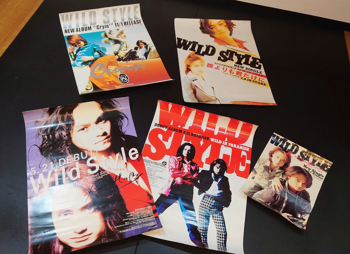 Fort バースデー　サイン入りポスター 実家でお宝発見⑨ なんか、ポスターいっぱい出て来た😵‍💫 僕と原さん