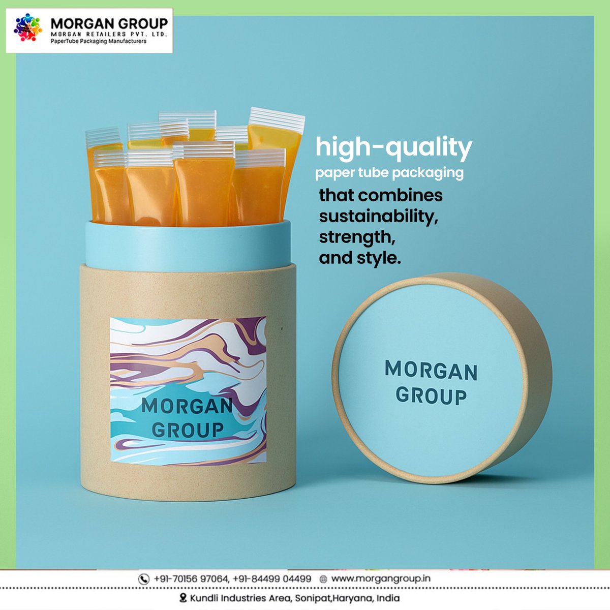 morgangroup_in's tweet image. Upgrade your packaging with premium paper tubes—eco-friendly, durable, and shelf-ready.

DM us your size &amp;amp; artwork to get a quote.

morgangroup.in

#MorganGroup #PaperTubePackaging #PaperTube #TubePackaging #Packaging #PackagingDesign #CustomPackaging
