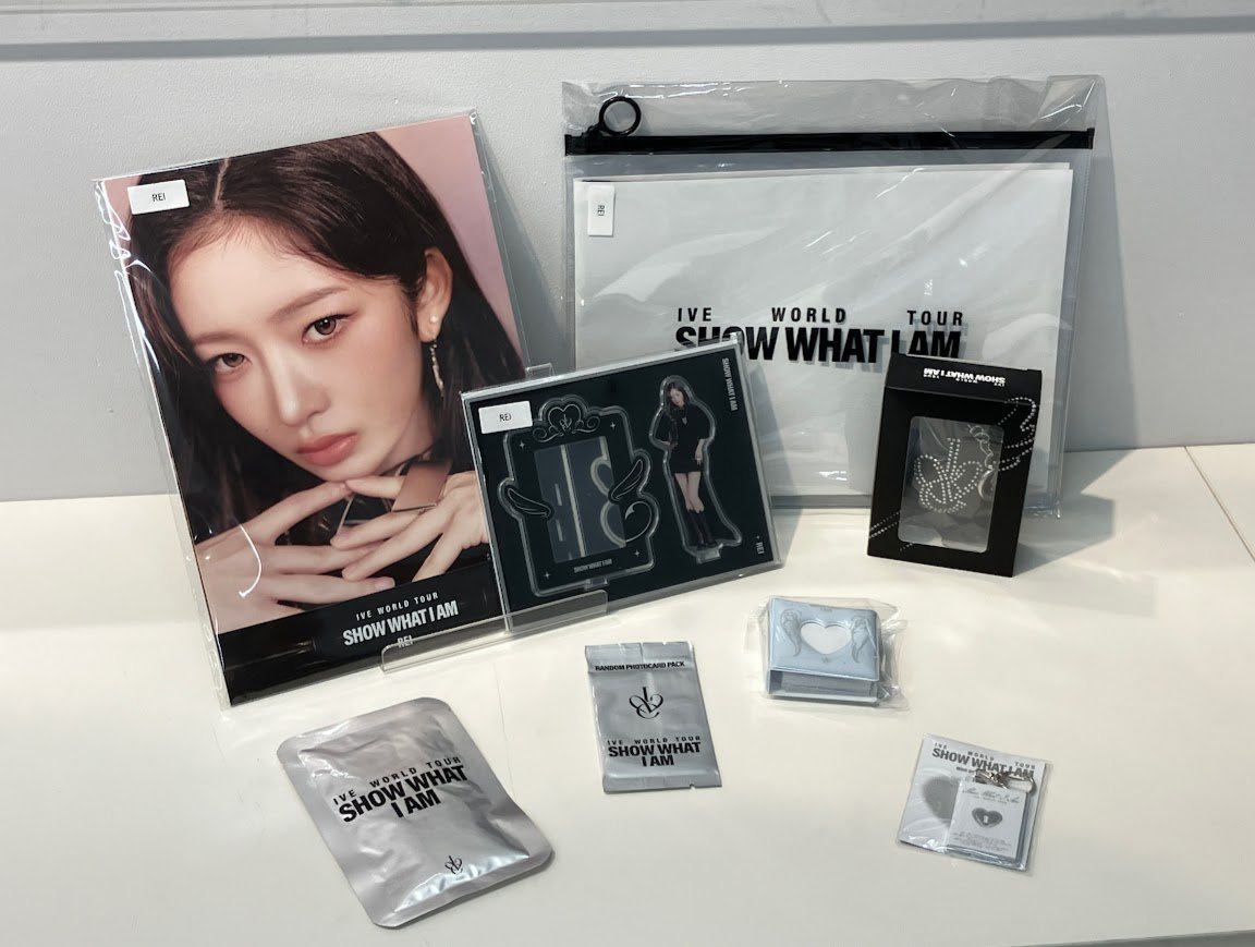 IVEさんのWORLD TOUR【SHOW WHAT I AM OFFICIAL MD】絶賛発売中