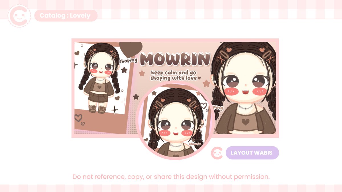 chappy - commis chibi layout, sticker wa, etc tweet media