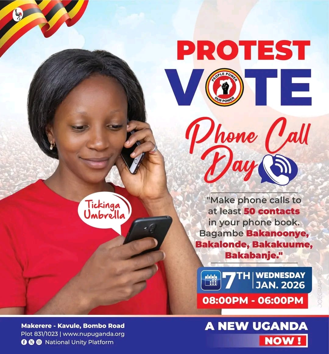 Willdixok's tweet photo. If you are going to vote for @HEBobiwine and the Umbrella and I don’t follow you, kindly retweet this and drop a reply with Bobi’s poster, follow whoever likes your reply and they should follow back, I will also follow whoever replies!

RETWEET THIS PLEASE 🙏🏾🇺🇬 https://t.co/7gtfXsB9su