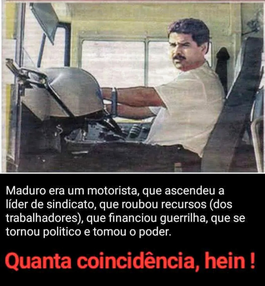 Prof_leonelfer's tweet image. E PENSAR QUE O CARA , ERA SOMENTE UM  MOTORISTA DE  ÔNIBUS  ...