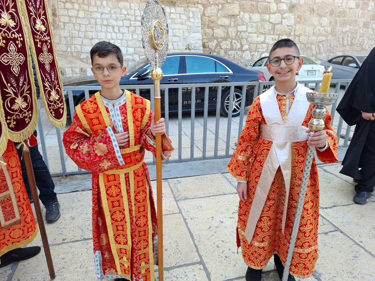 Old calendar Christmas at the Church of the Nativity in Bethlehem, Palestine 

7 January 2026