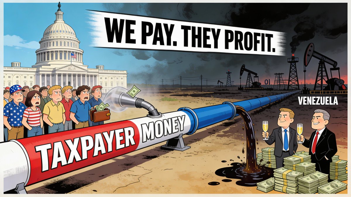 RyanRozbiani's tweet image. AMERICAN TAXPAYERS CELEBRATING THE Venezuela CAPTURE, READ THIS NOW

Tonight on Truth Social, he announced "that the Interim Authorities in Venezuela will be turning over between 30 and 50 MILLION Barrels of High Quality, Sanctioned Oil, to the United States of America."

BUT…