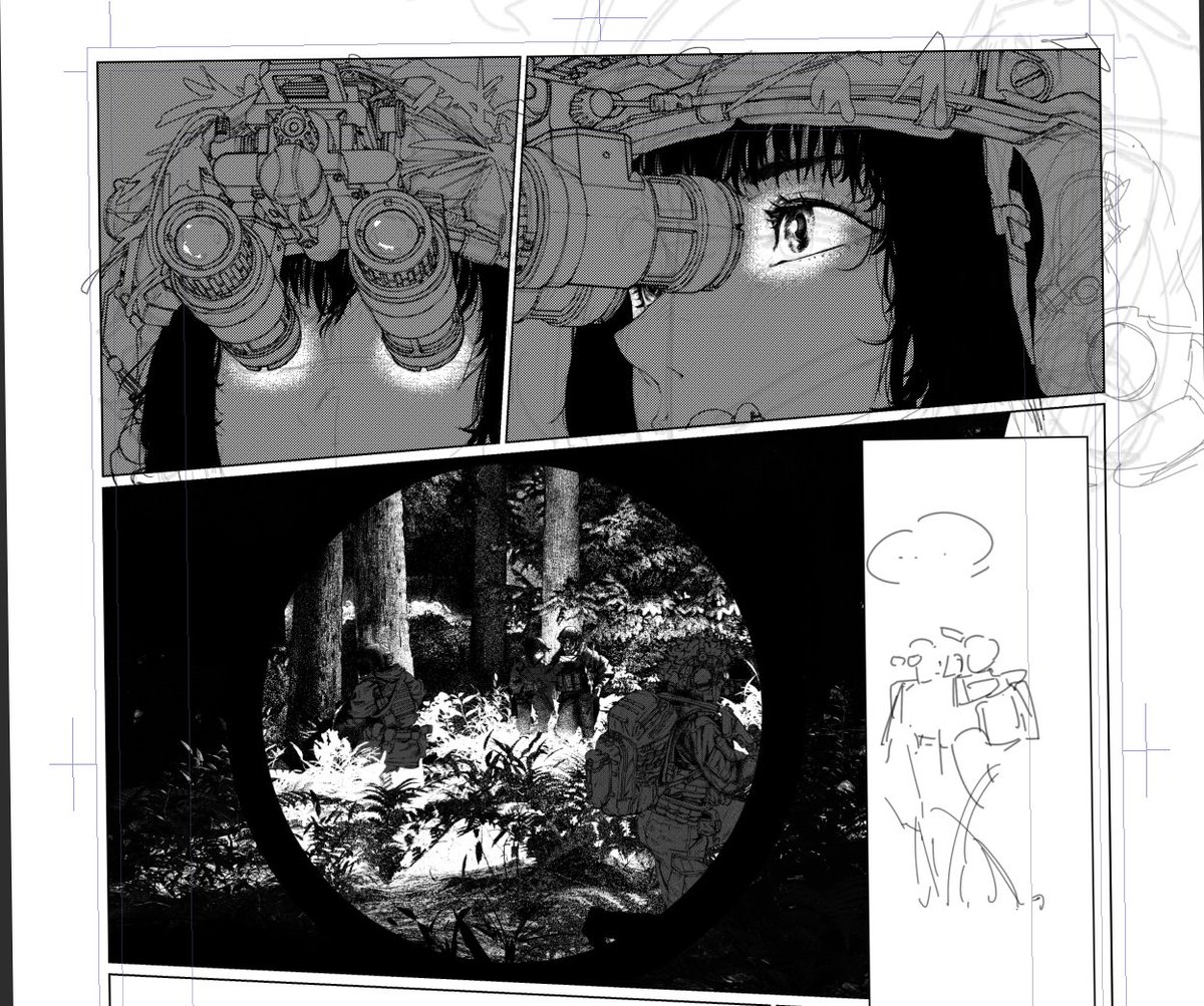 moonkez0's tweet image. Manga Wip 🗿