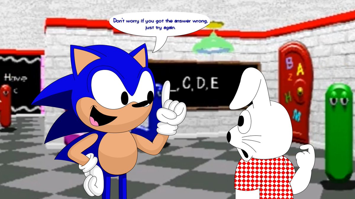 I decided to do the same thing but with Sonic's Schoolhouse
(Sorry I had to edit it)

#SonicSchoolhouse #SonicTheHedgehog