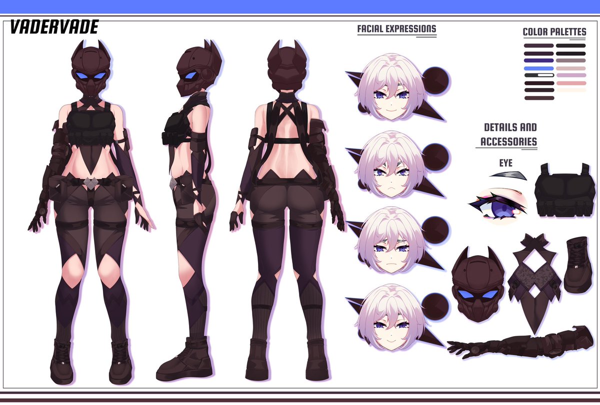 New Vadervade character sheet done by the talented <a href="/gabu_gabugabuga/">ガブ// gabu</a>