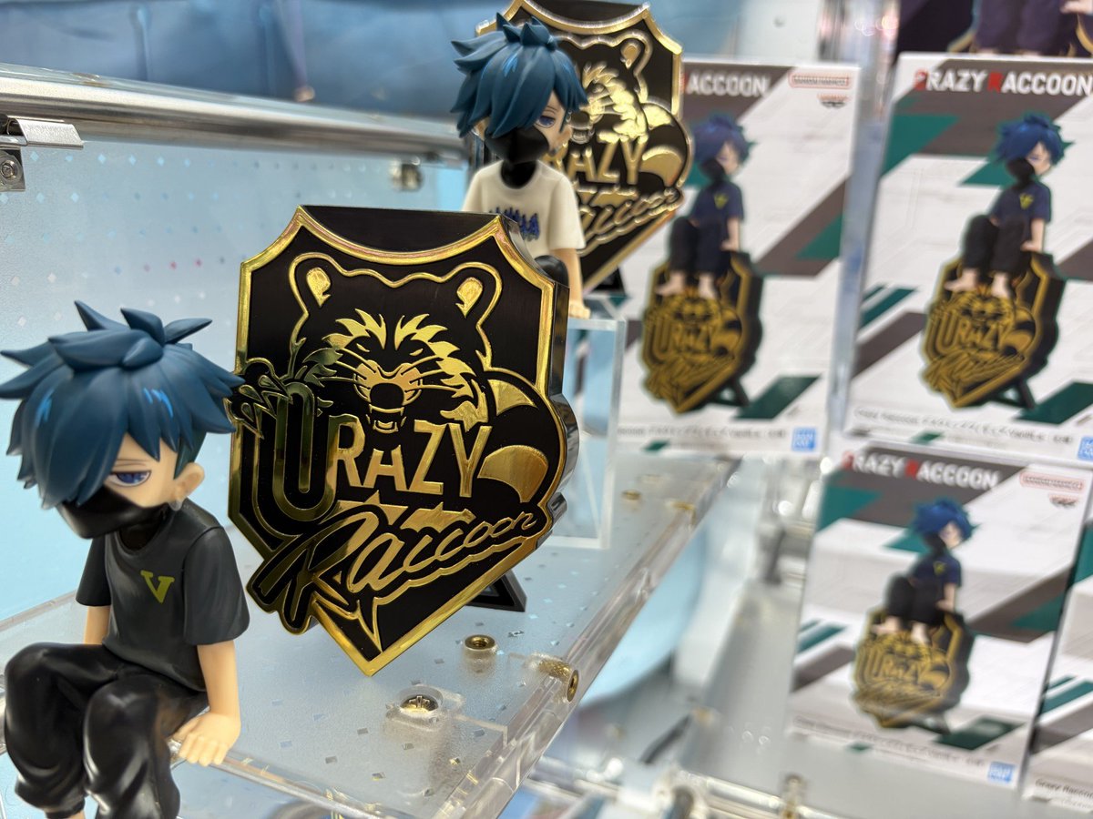 景品情報】 「Crazy Raccoon デスクトップフィギュア-VanilLa-」入荷