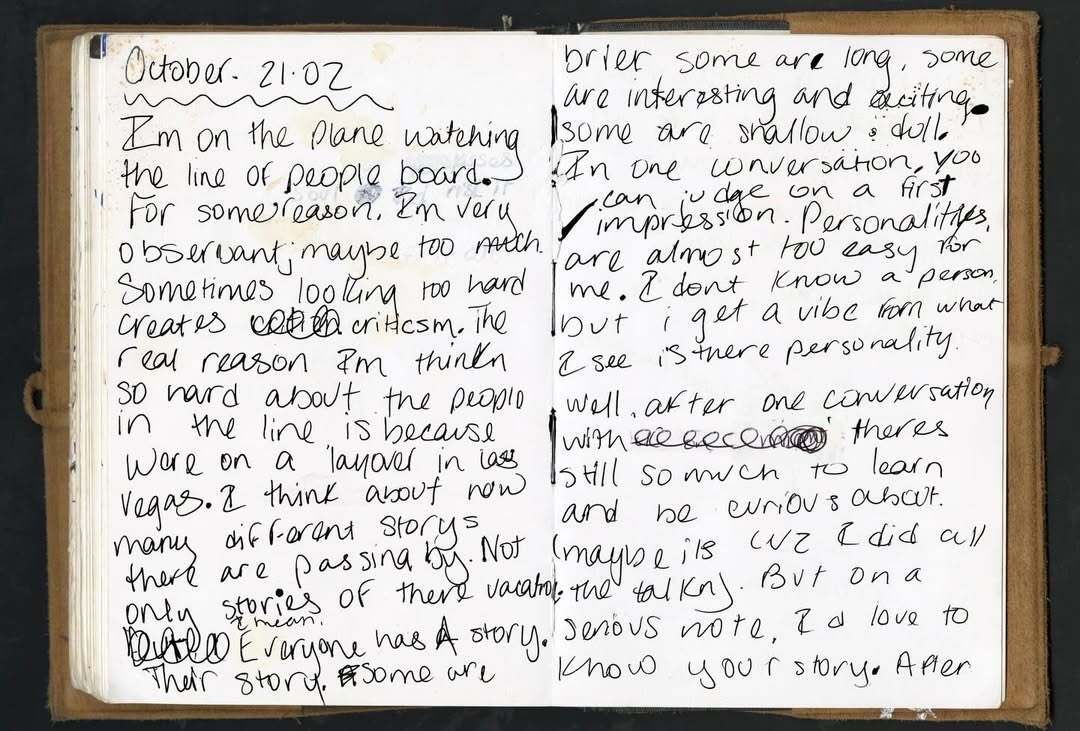 solangehourly's tweet image. solange shares her personal journal from the solo star era on IG:
“15 yr old baby solo, trynaaa figure out the world one thought, one lyric, one prayer, one budget, one co case, one studio session, one shuggie otis concert, one layover, one producer list, one question, and one…