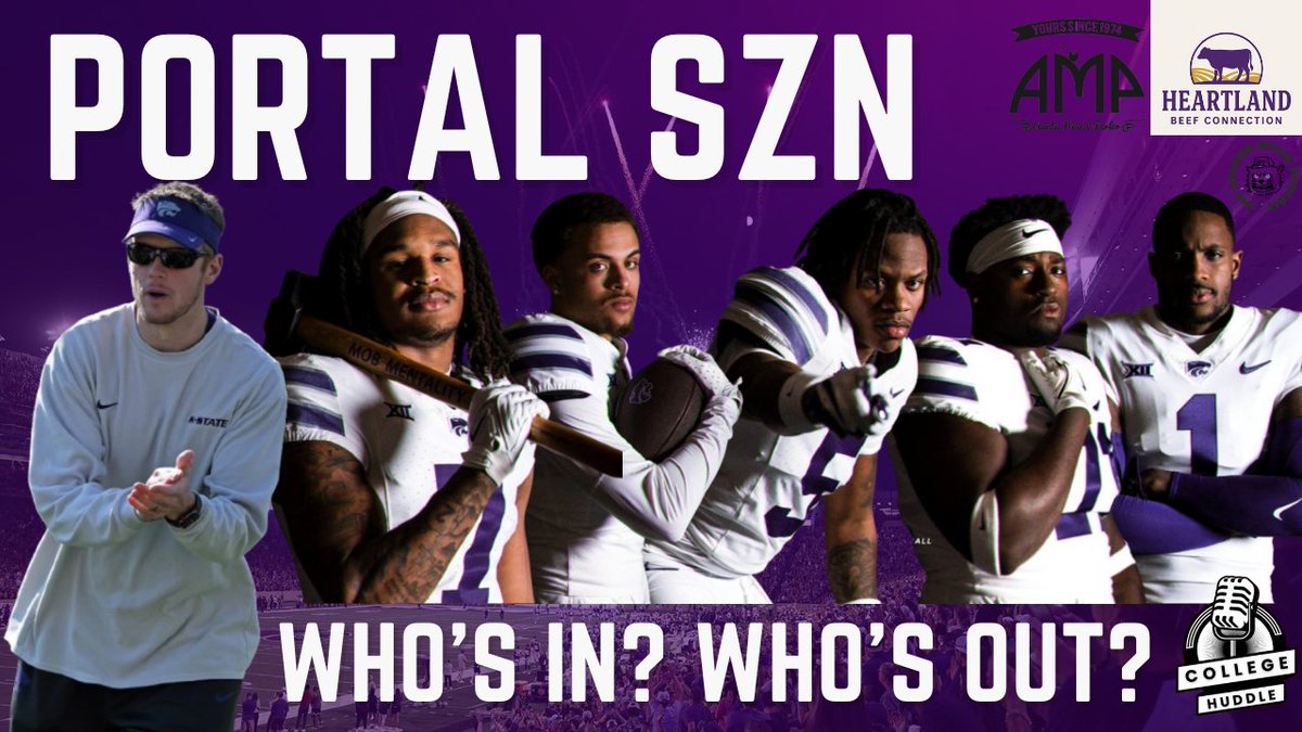 Portal SZN is in full swing. We break down Collin Klein’s staff, portal commits, departures, and what K-State still needs to compete in 2026.

📺youtu.be/qG-VFotbzPs?si…
✳️open.spotify.com/episode/1O3swz…
🎧podcasts.apple.com/us/podcast/the…