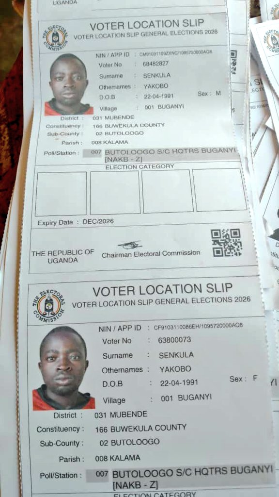 HEBobiwine's tweet image. Here is the reason Byabakama is still refusing to give us the National Voters' Register, 8 days to the election, despite the legal command for them to avail it 14 days to an election! He knows the amount of deliberate fraud in there. Tens of thousands of multiple entries,…