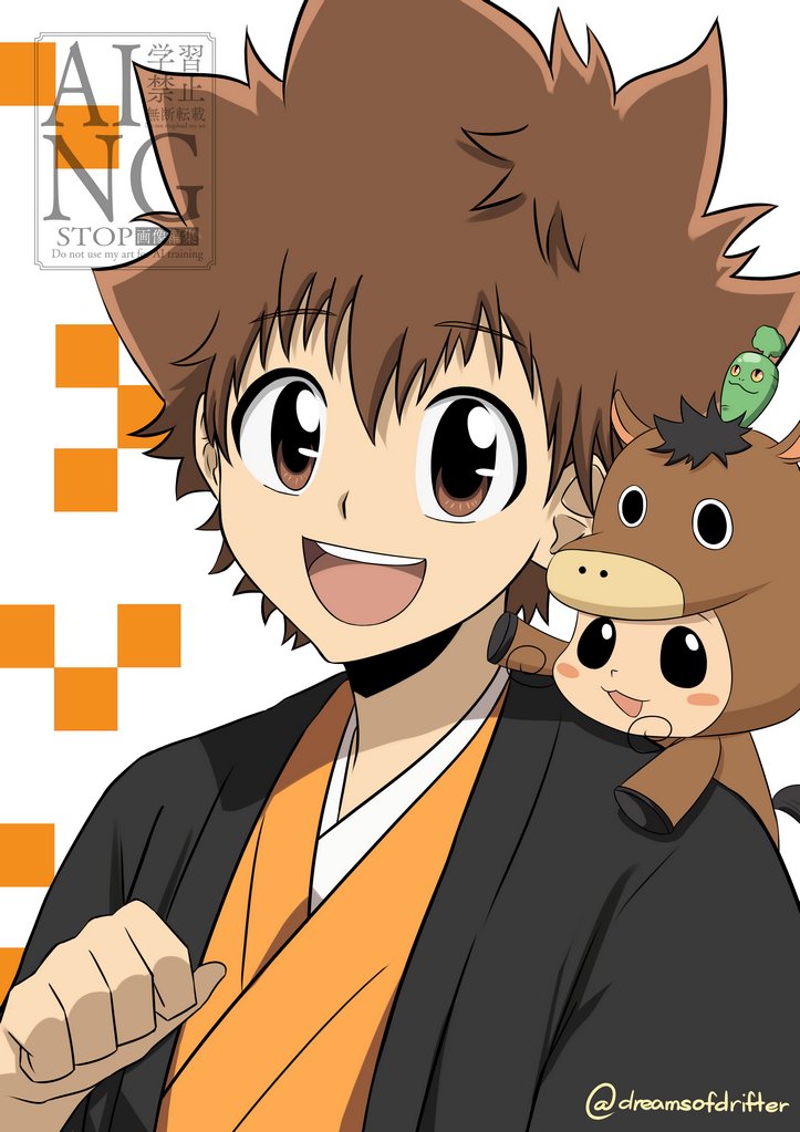 dreamsofdrifter's tweet image. Belated Happy New Year!

#家庭教師ヒットマンREBORN #KatekyoHitmanReborn #REBORN #khr