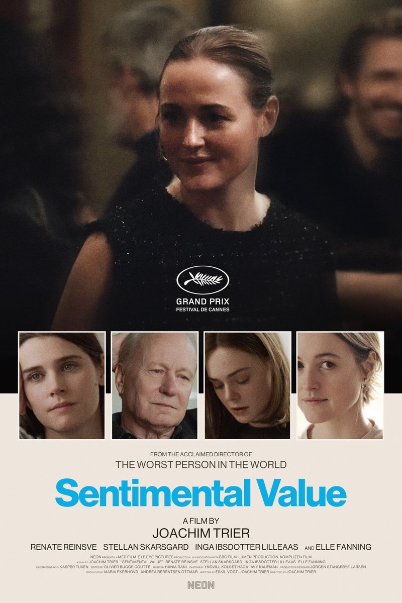 AleksPhoenix's tweet image. My unused posters commissioned by NEON for Sentimental Value. None of these were used in the film's campaign, which was a bummer considering most poster designers dream of an opportunity like this. Still, the way some of you have embraced them makes everything more fulfilling.