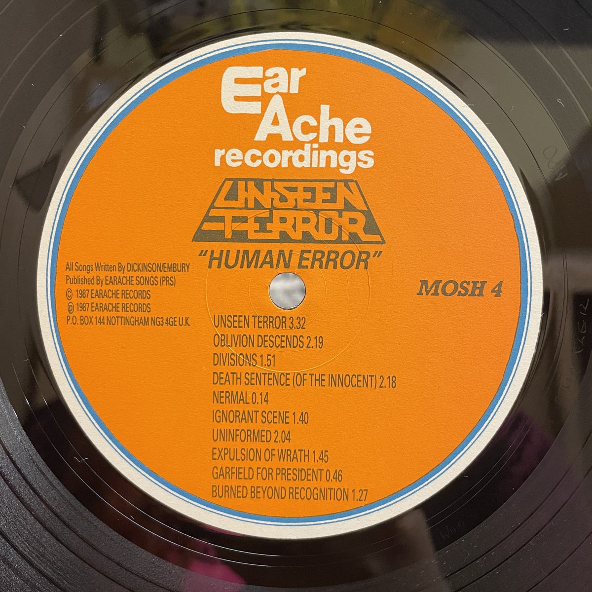 PUNK】 HERESYのMitch Dickinson、そしてNAPALM DEATHのShane Embury