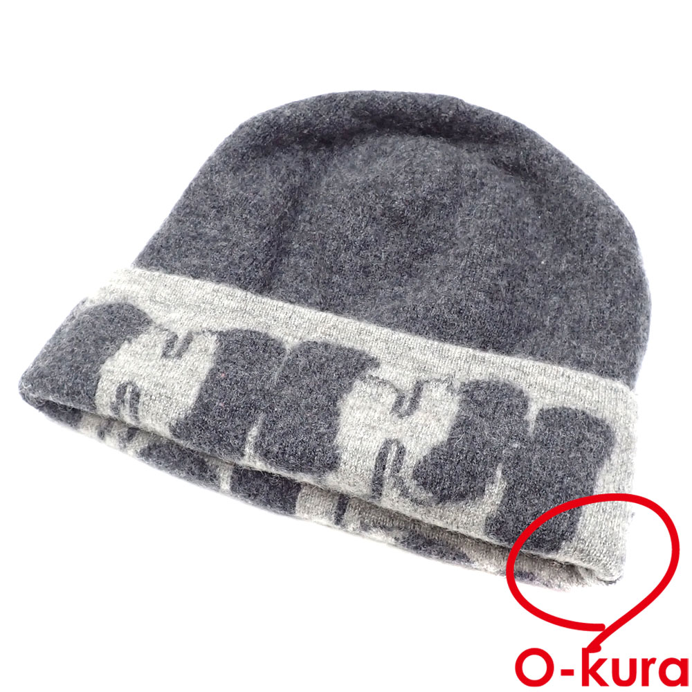 エルメス（HERMES） カシミヤ100% ニットキャップ 販売中です✨ O