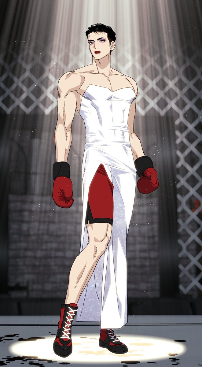 _225mm_'s tweet image. 사이먼 중요한 시합에 입고 나간 드레스를 무한히 생각해