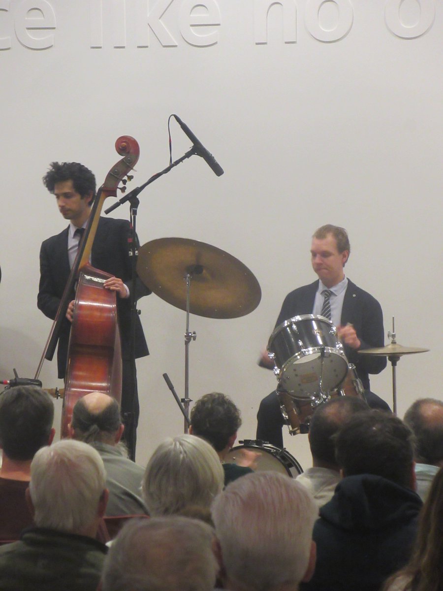 QOTDCT's tweet image. #RecentlyInCT / #RecentConcertsInCT:
The Iftah Kary Trio at the #Hartford Library, 1/4/2026,
kicking off its 22nd annual Baby Grand Jazz Series