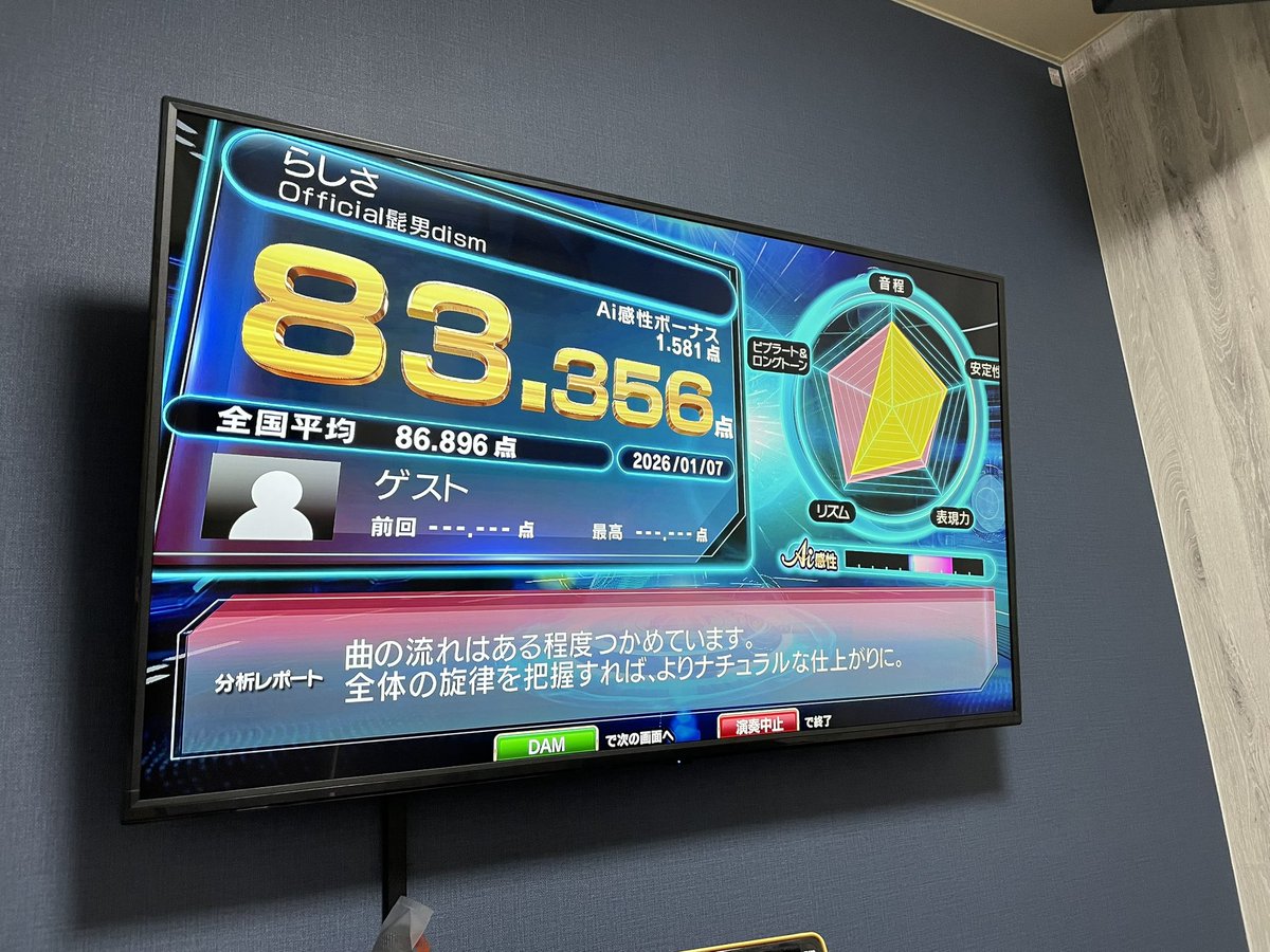 カラオケ カラオケ行ってきた🎤