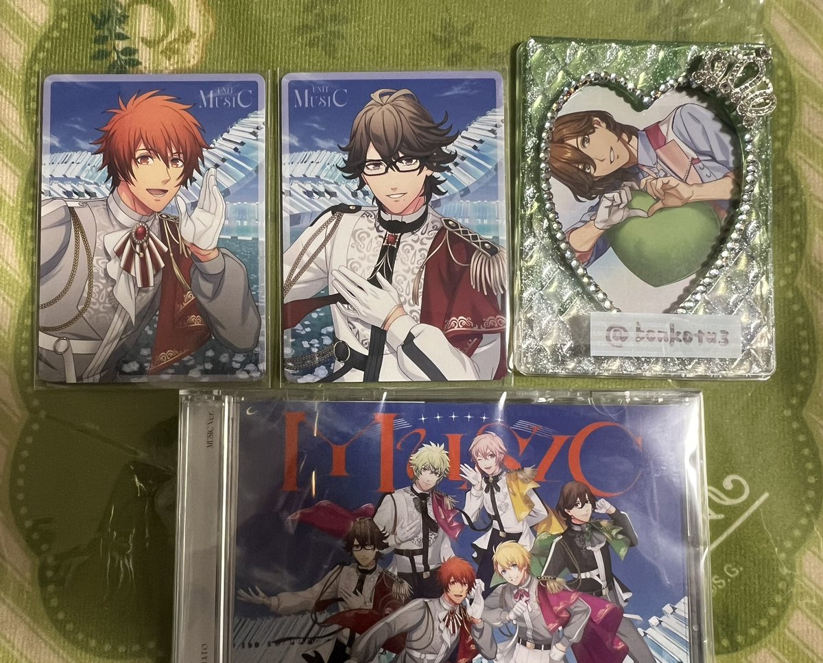 交換】うたプリ 15th Anniversary 15周年 CD 特典 メッセージカード