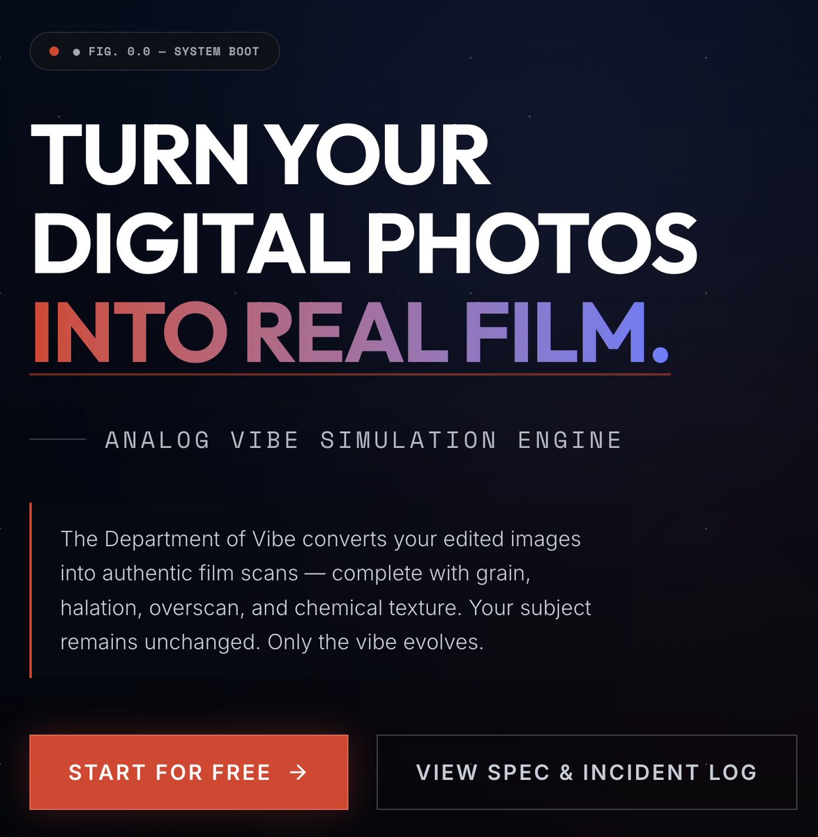 Vibe coding with the ability to curate design is the future.  Piece by piece, this is all coming together #filmlab