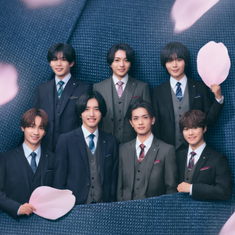 なにわ男子 新CM出演決定】 1月14日(水)より新CM放送開始 「AOKI