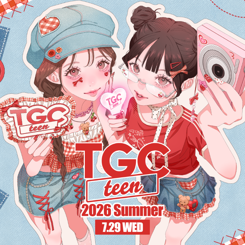 ❤️TGC teen 2026 Summer❤️ 7月29日（水）Zepp Haneda（TOKYO）にて