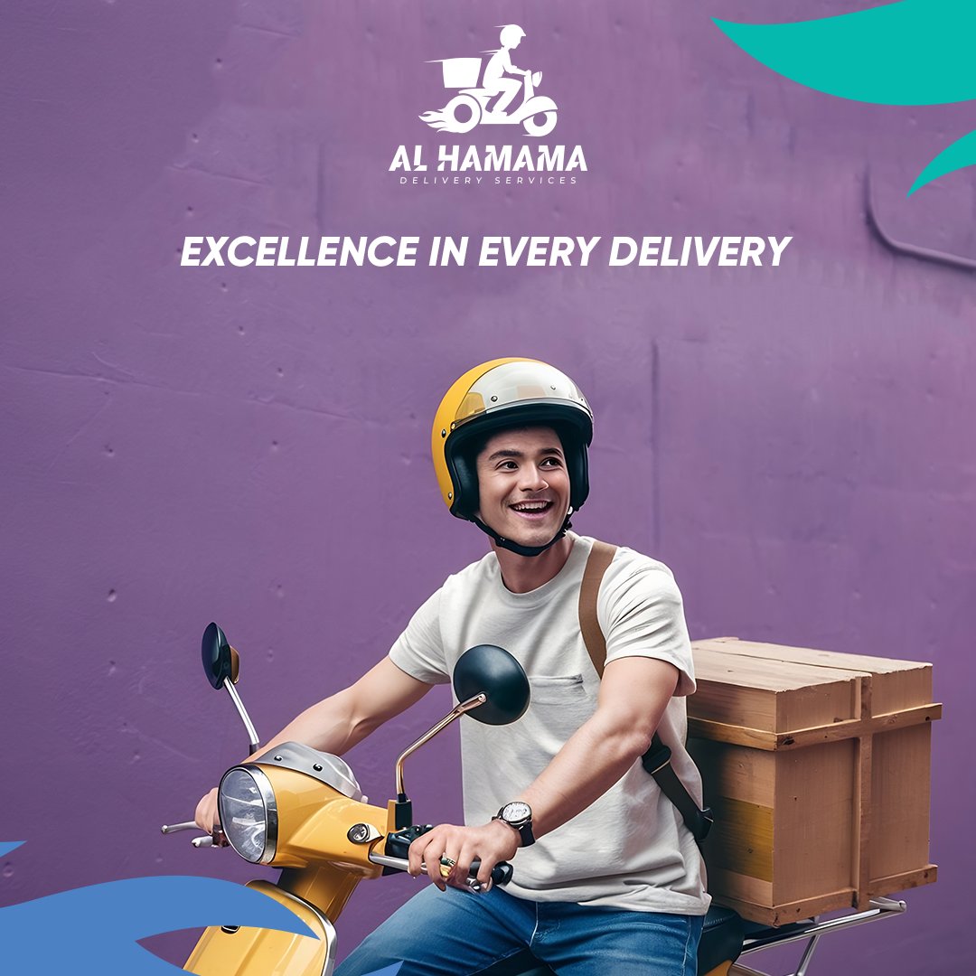 From punctual deliveries to trained riders—Al Hamama ensures consistent performance for your business needs.
 📞 +971 50 655 4987 | 📧 info@al-hamamadelivery.com | 🌐 al-hamamadelivery.com