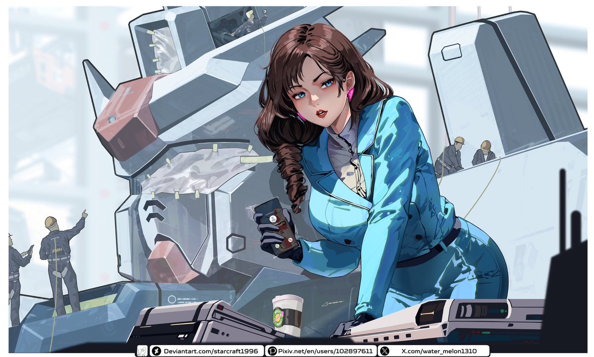 Universal Century MILF: Lucette Audevie 1.2 by <a href="/water_melon1310/">Water_Melon1310</a>!

#Gundam