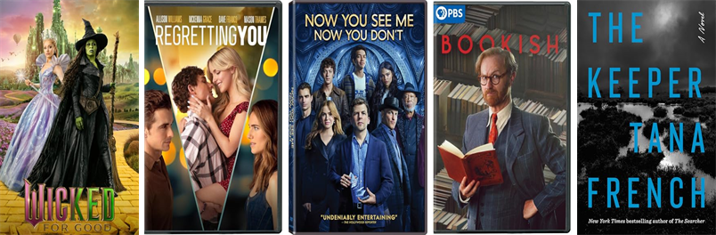 This week the Cyrenius H. Booth Library has 41 new books and five new movies.  New items include Wicked, Regretting You, Now You See Me, Bookish Season 1, The Keeper, The Astronaut, Felicia's Favorites, Judge Stone, Bloodlust, and Wolf Worm. wowbrary.org/nu.aspx?p=3076…