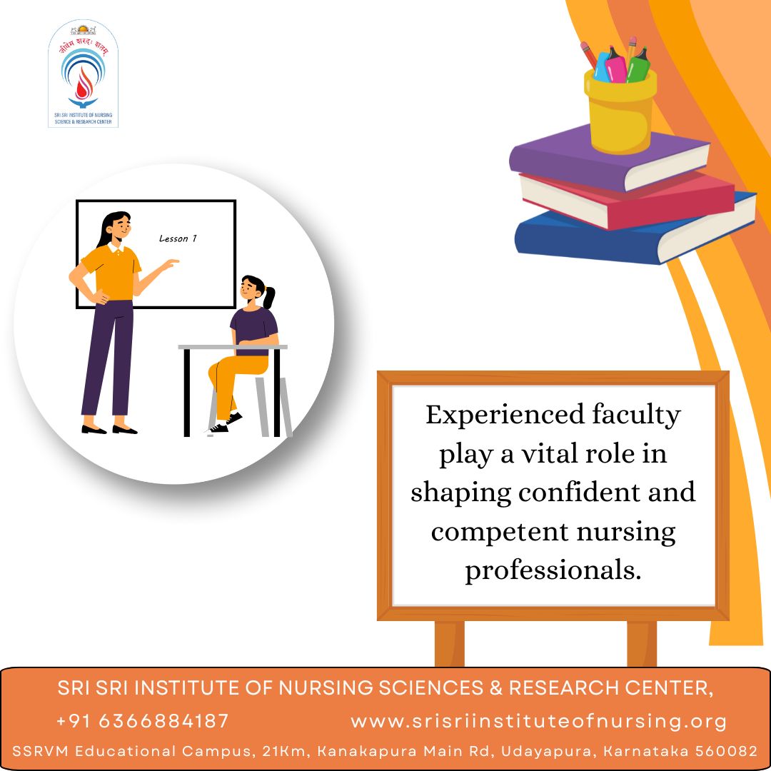 ssion_official's tweet photo. At Sri Sri Institute of Nursing, expert guidance, mentorship, and real-world clinical insight prepare students to excel in healthcare settings worldwide.
#ExperiencedFaculty #NursingEducation
#HealthcareProfessionals #Nursing #FutureNurse
#SSION #SriSriInstituteOfNursing https://t.co/1Tk40AY3lm