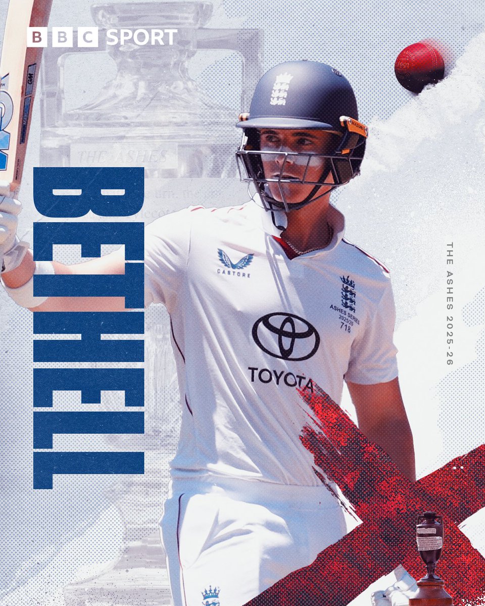 bbctms's tweet photo. A first first-class century for Jacob Bethell! And he's done it an Ashes Test match at the SCG. 💫 https://t.co/LEdM7UjSiw